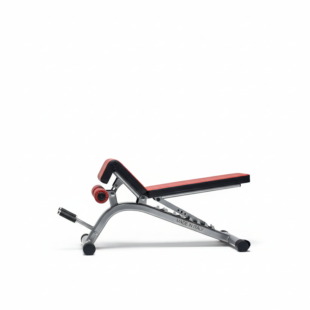 PANCA ADDOMINALI AB SIT up BENCH REGOLABILE PALESTRA ELASTICI MULTIPOSIZIONE