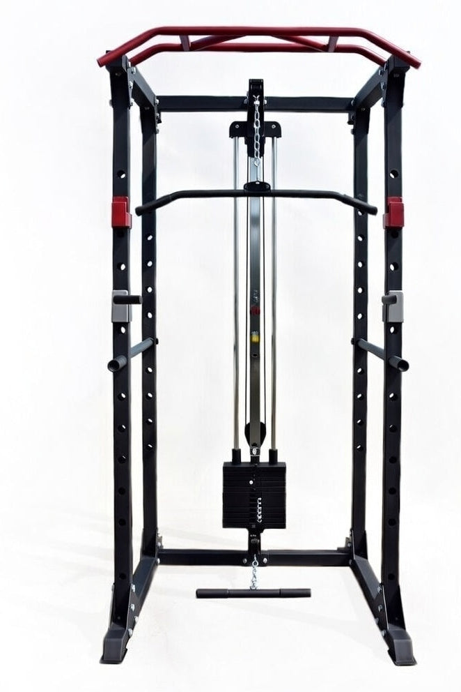 VÆLION Professional Power Rack - Gabbia di Potenza Multifunzionale Certificata CE/USA per Palestre Commerciali | Made in Italy - THERMOLUX  