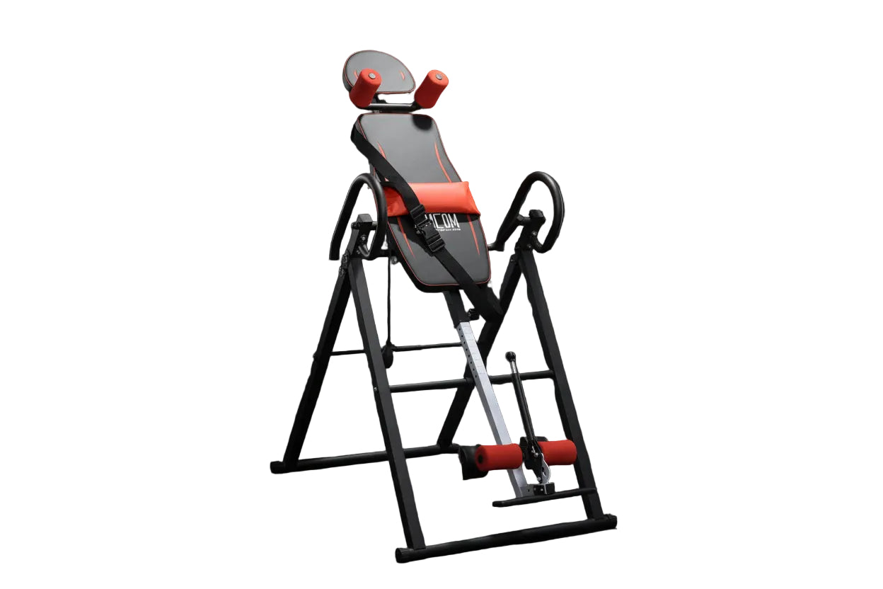 HOMCOM Panca Inversa Con Angolo E Altezza Regolabile in Acciaio E Plastica