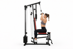 VÆLION Power Rack Multifunzionale Professionale Certificato CE/USA/ISO - Home Gym Machine Completa Acciaio 50x1.5mm | Made in Italy - THERMOLUX  