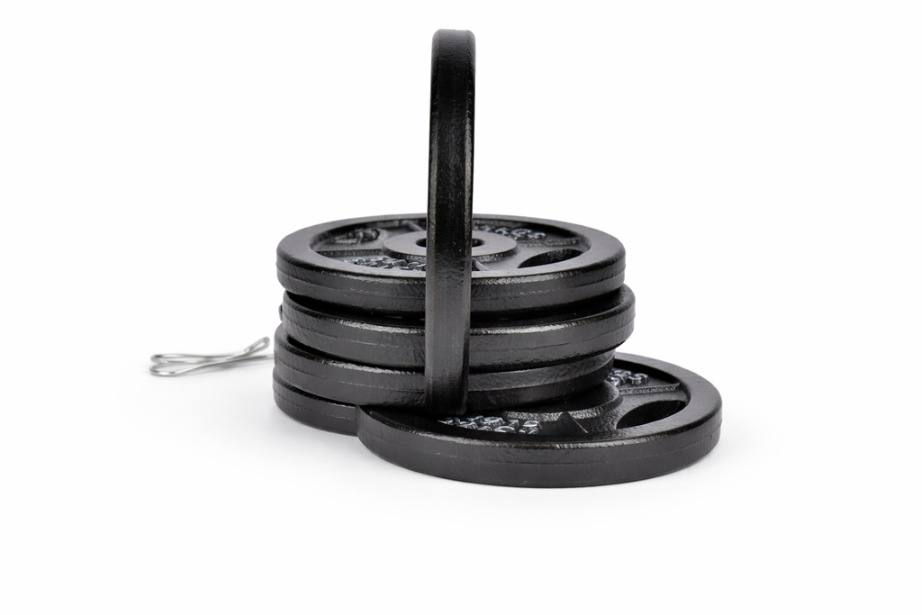 VÆLION Dischi in Ghisa Olimpici 35 lb Set Certificati CE/USA/ASTM - Cast Iron Weight Plates 2" Professional | Made in Italy - THERMOLUX  