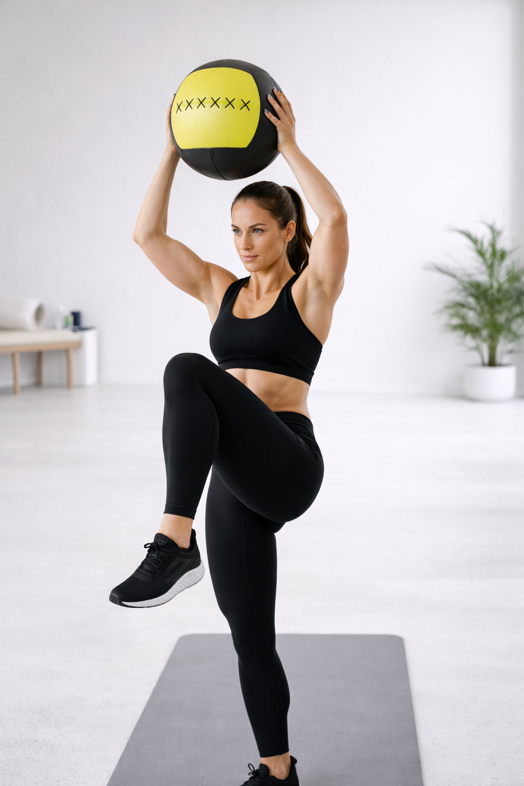 VÆLION Wall Ball Professionale 35 cm Certificata CE/USA - Palla Fitness Multifunzionale per Core e Allenamento Funzionale | Made in Italy - THERMOLUX  