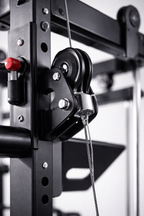 VÆLION Power Cage Multifunzionale 1000 LBS Certificata CE/USA - Stazione Completa Smith Machine + Carrucole + Butterfly | Made in Italy - THERMOLUX  