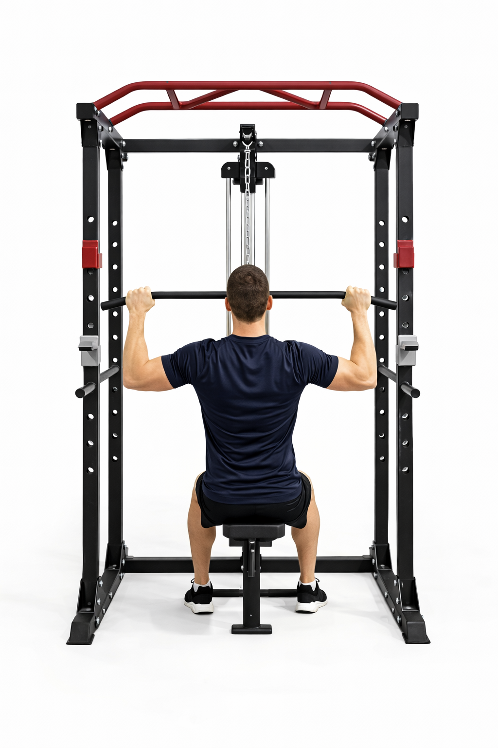 VÆLION Professional Power Rack - Gabbia di Potenza Multifunzionale Certificata CE/USA per Palestre Commerciali | Made in Italy - THERMOLUX  