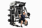 VÆLION® Smith Machine Multifunzionale Integrato - Rack Squat con Funzione Schiena - THERMOLUX  