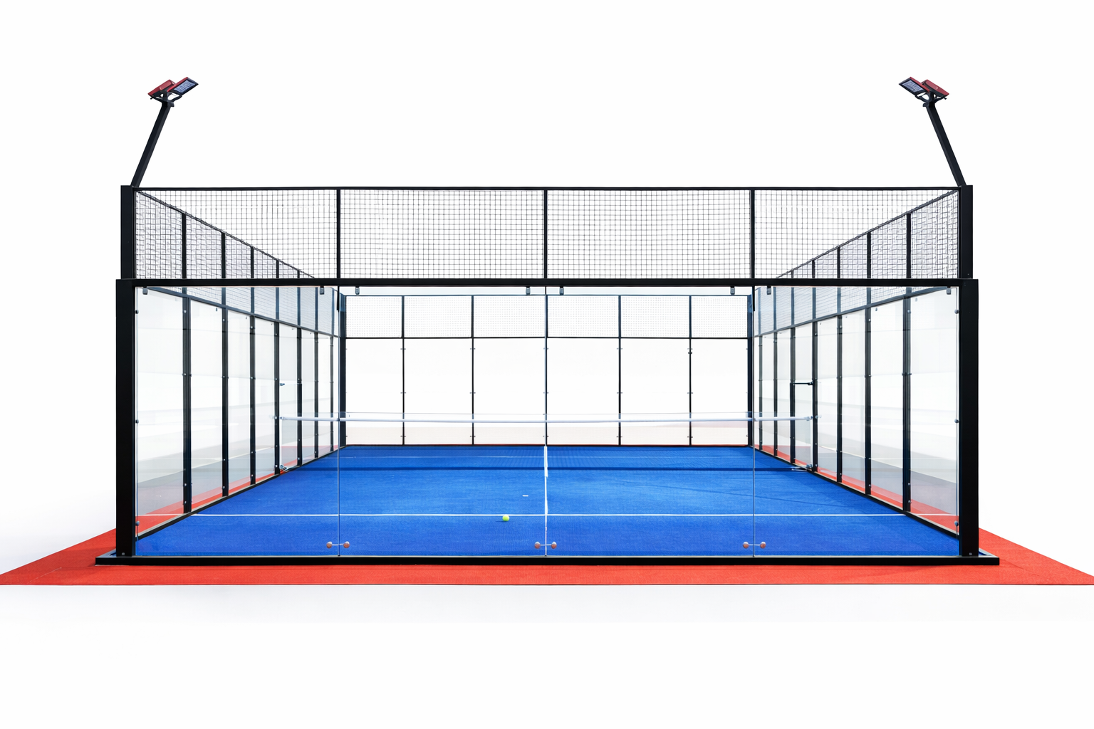 Professional Panoramic Padel Court - 10x20m - THERMOLUX  