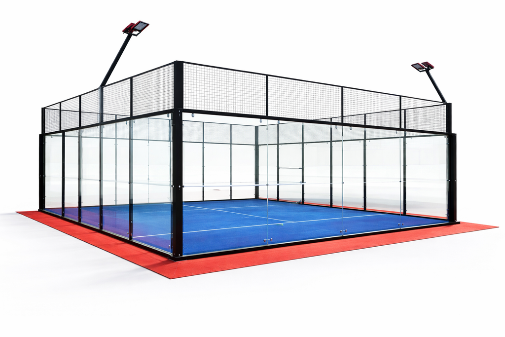 Professional Panoramic Padel Court - 10x20m - THERMOLUX  