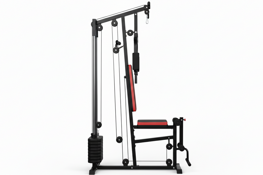 VÆLION Power Rack Multifunzionale Professionale Certificato CE/USA/ISO - Home Gym Machine Completa Acciaio 50x1.5mm | Made in Italy - THERMOLUX  