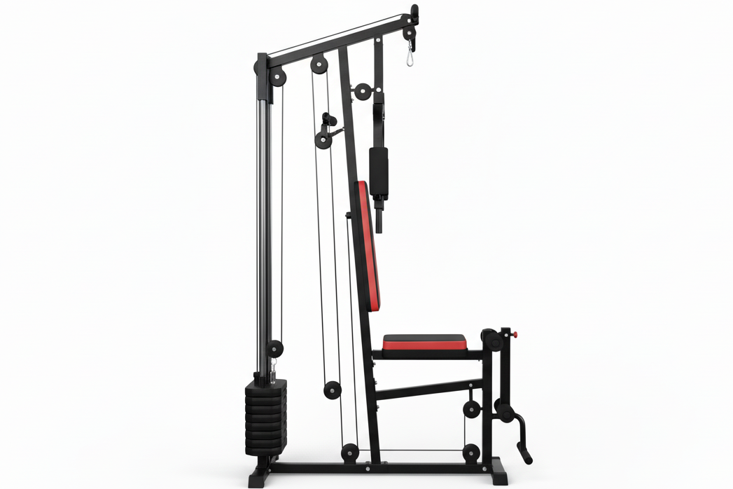 VÆLION Power Rack Multifunzionale Professionale Certificato CE/USA/ISO - Home Gym Machine Completa Acciaio 50x1.5mm | Made in Italy - THERMOLUX  