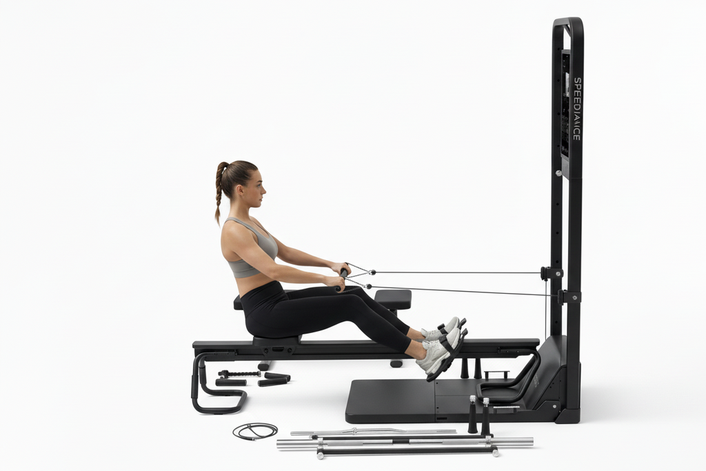 VÆLION Gym Master - Palestra Intelligente Multifunzionale Pieghevole Certificata CE/ISO - Sistema All-in-One con IA e Schermo HD 21.5" | Made in Italy - THERMOLUX  