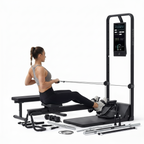 VÆLION Gym Master - Palestra Intelligente Multifunzionale Pieghevole Certificata CE/ISO - Sistema All-in-One con IA e Schermo HD 21.5" | Made in Italy - THERMOLUX  