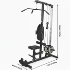 VÆLION® Stazione Multifunzione Professionale - Remo e Poleas Alta/Bassa - THERMOLUX  