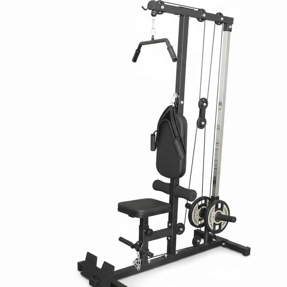 VÆLION® Stazione Multifunzione Professionale - Remo e Poleas Alta/Bassa - THERMOLUX  