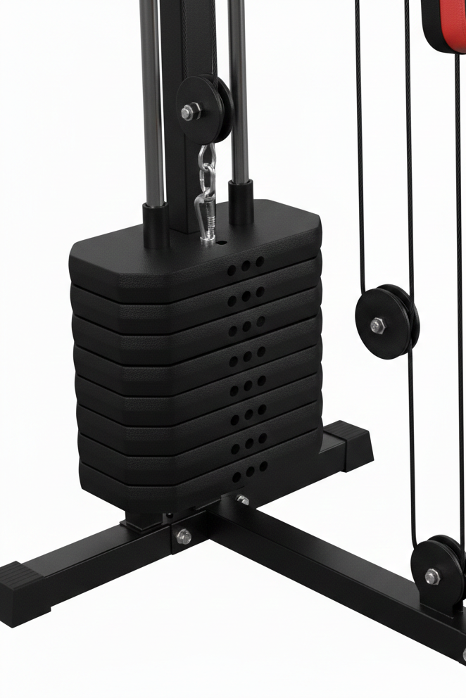 VÆLION Power Rack Multifunzionale Professionale Certificato CE/USA/ISO - Home Gym Machine Completa Acciaio 50x1.5mm | Made in Italy - THERMOLUX  