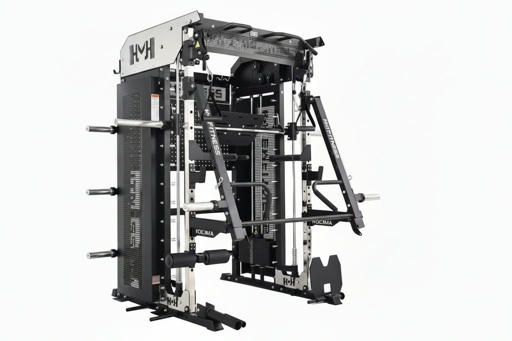 VÆLION® Smith Machine Multifunzionale Integrato - Rack Squat con Funzione Schiena - THERMOLUX  