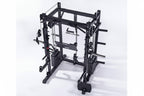 VÆLION Power Cage Multifunzionale 1000 LBS Certificata CE/USA - Stazione Completa Smith Machine + Carrucole + Butterfly | Made in Italy - THERMOLUX  