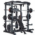 VÆLION Smith Machine Professionale Multifunzione 900 KG Certificata CE/ISO - Stazione Completa Power Rack + Carrucole | Made in Italy - THERMOLUX  