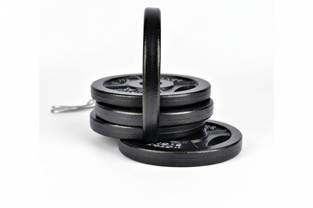 VÆLION Dischi in Ghisa Olimpici 35 lb Set Certificati CE/USA/ASTM - Cast Iron Weight Plates 2" Professional | Made in Italy - THERMOLUX  